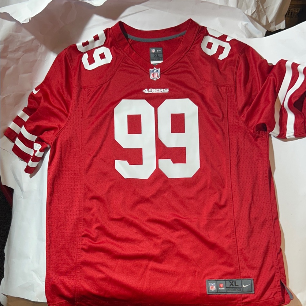 San Francisco 49ers Javon Kinlaw #99 NFL Football Jersey